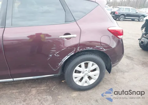 2013 Nissan Murano Sl from USA, damaged, VIN JN8AZ1MW4DW301926